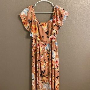 Windsor Romper with a Train